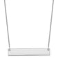 Medium Blank Bar Necklace - WBC