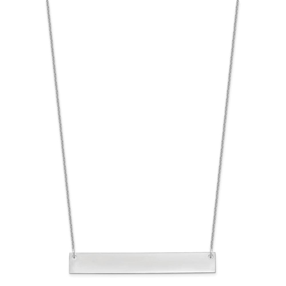 Large Blank Bar Necklace - WBC