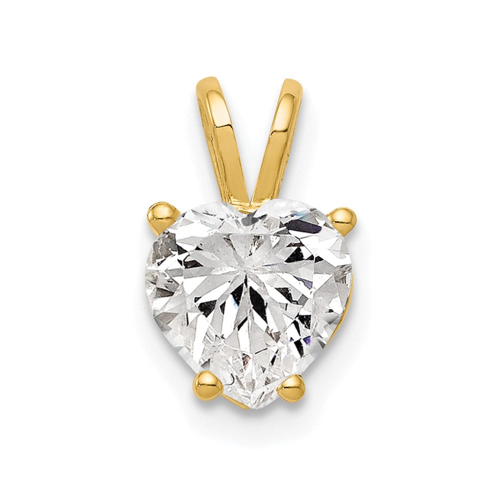 Heart Cubic Zirconia Pendant - WBC
