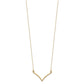 Polished V-Necklace - WBC