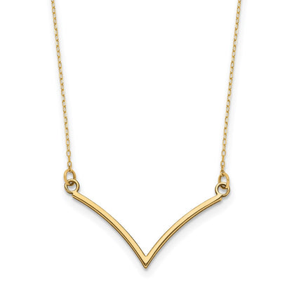 Polished V-Necklace - WBC