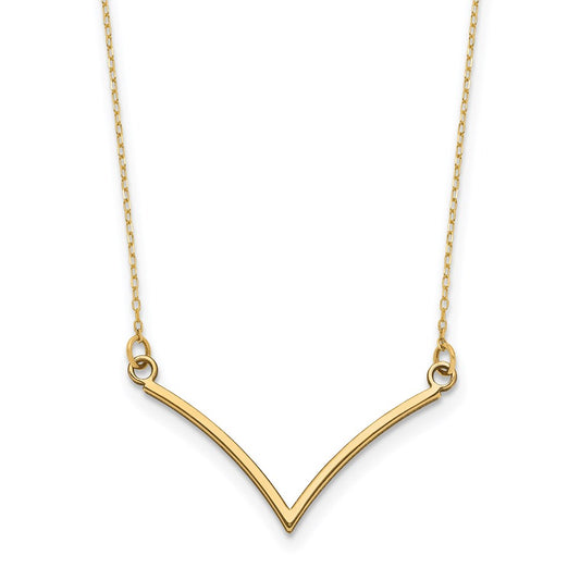 Polished V-Necklace - WBC