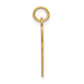 Laser Designed Ankh Cross Charm - WBC