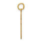 Laser Designed Ankh Cross Charm - WBC