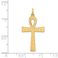 Laser Designed Ankh Cross Pendant - WBC
