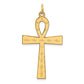 Laser Designed Ankh Cross Pendant - WBC