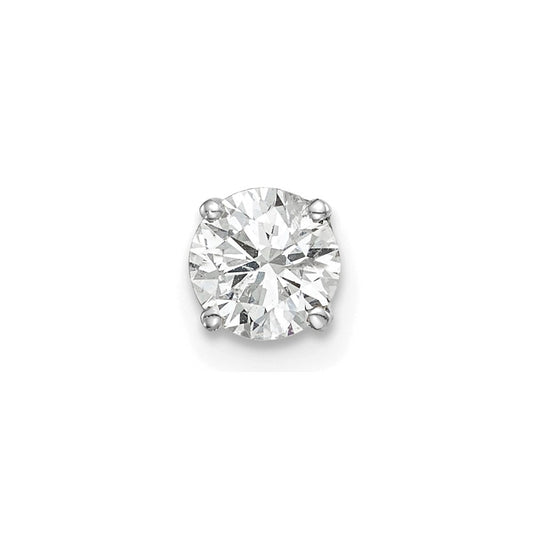 1/2 carat Single Stud AA Diamond Earring - WBC