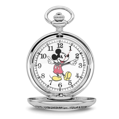 Disney Mickey Mouse with Chain Pocket Watch