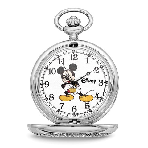 Disney Mickey Mouse with Chain Pocket Watch