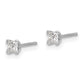 AA Quality Complete Princess Cut Diamond Earrings - WBC