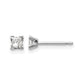 AA Quality Complete Princess Cut Diamond Earrings - WBC