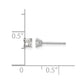 AA Quality Complete Princess Cut Diamond Earrings - WBC