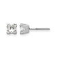AAA Quality Complete Princess Cut Diamond Earring - WBC