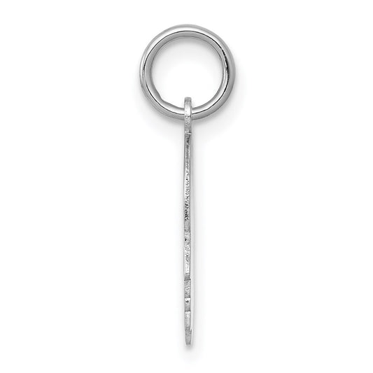 Plain Small.018 Depth Facing Right Engravable Boy Charm - WBC