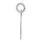 Plain Medium.035 Depth Facing Left Engravable Boy Charm - WBC