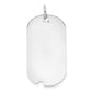 Plain .011 Gauge Engravable Dog Tag w/Notch Disc - WBC