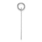 Plain .027 Gauge Engraveable Dog Tag Disc Charm - WBC
