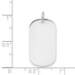 Plain .027 Gauge Engraveable Dog Tag Disc Charm - WBC