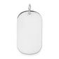 Plain .027 Gauge Engraveable Dog Tag Disc Charm - WBC
