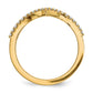 1/6 carat Diamond V-Shape Band - WBC
