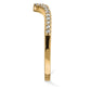 1/6 carat Diamond V-Shape Band - WBC