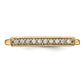 1/10 carat Diamond Bar Ring - WBC