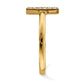 1/10 carat Diamond Double Bar Ring - WBC