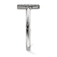 1/10 carat Diamond Double Bar Ring - WBC