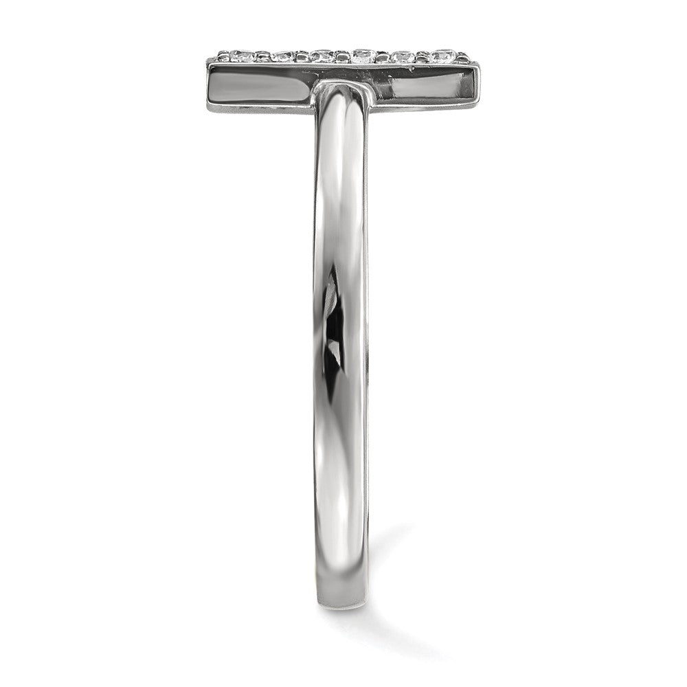 1/10 carat Diamond Double Bar Ring - WBC