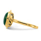 Malachite Cabochon Ring - WBC