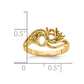 Holds 6- Round and 2- Oval Gemstones Ring Mounting - WBC
