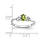 Oval Peridot Knot Ring - WBC