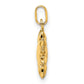 Polished Puffed Sun Pendant - WBC
