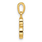 with Rhodium Diamond Letter B Initial Pendant - WBC