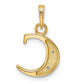 with Rhodium Diamond Letter C Initial Pendant - WBC