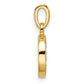 with Rhodium Diamond Letter D Initial Pendant - WBC