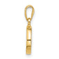 with Rhodium Diamond Letter O Initial Pendant - WBC