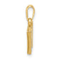 with Rhodium Diamond Letter W Initial Pendant - WBC