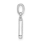 Diamond Letter K Initial Pendant - WBC