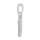 Diamond Letter W Initial Pendant - WBC
