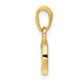with Rhodium Diamond Letter D Initial Pendant - WBC