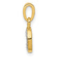 with Rhodium Diamond Letter O Initial Pendant - WBC