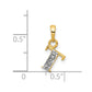 with Rhodium Diamond Letter T Initial Pendant - WBC