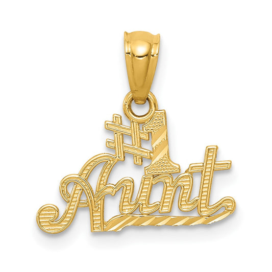 #1 AUNT Pendant - WBC