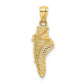 and Rhodium Ballet Shoe Pendant - WBC