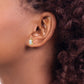 Crystal Turtle Post Earrings - WBC