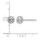Fancy Pierced Ball Post Earrings - WBC