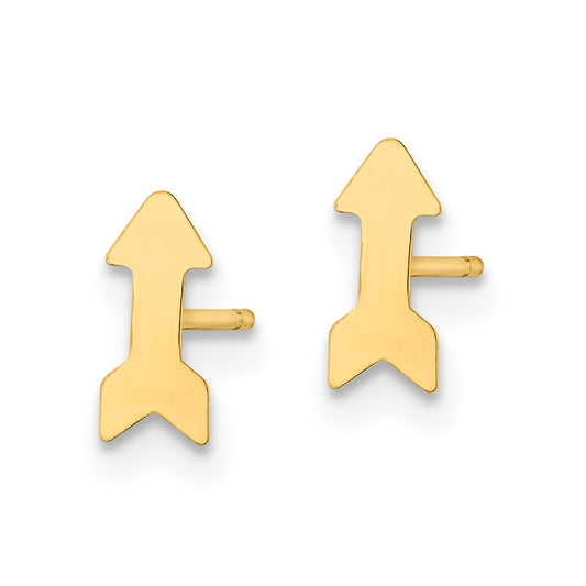 Polished Arrow Post Earrings - WBC