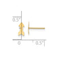 Polished Arrow Post Earrings - WBC