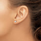 Polished Heart Post Stud Earrings - WBC